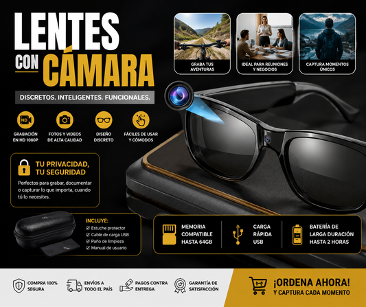ANTEOJOS CON CAMARA